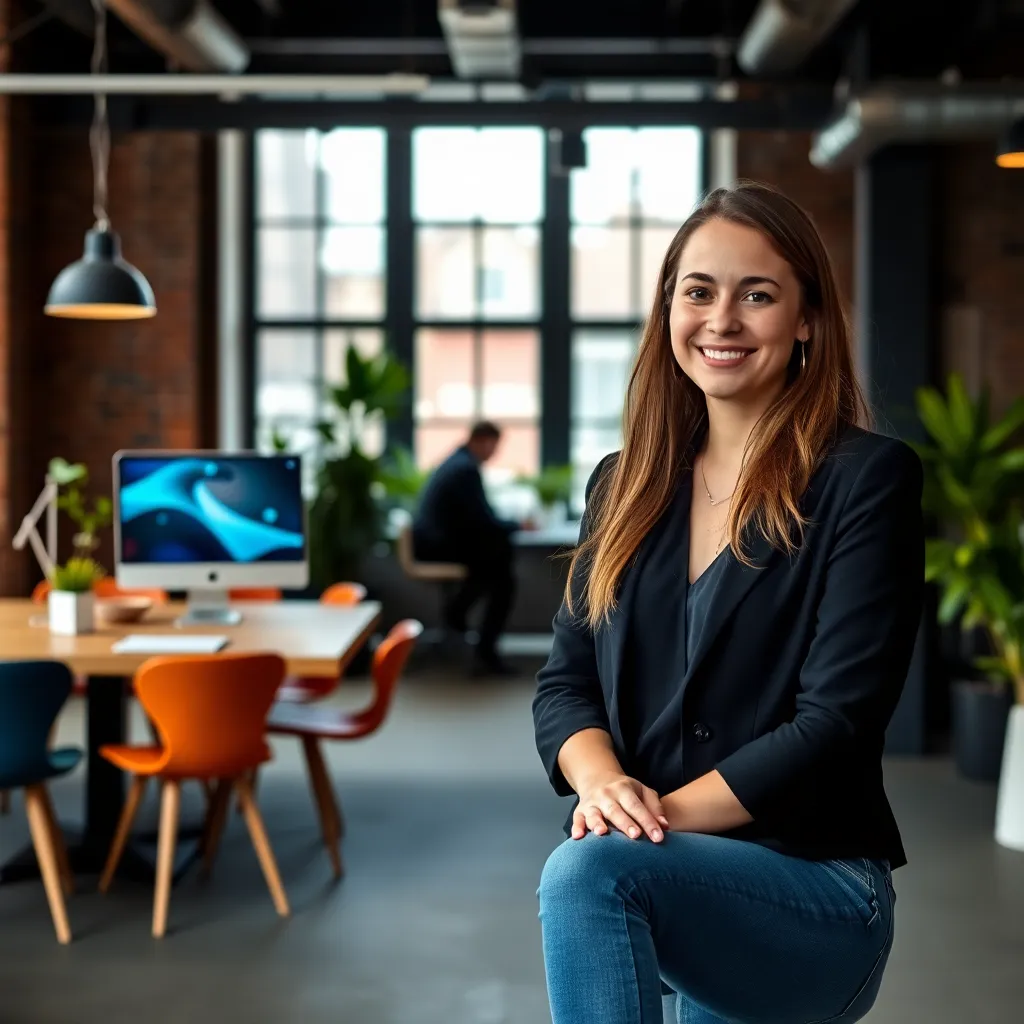 Tech leider in een innovatieve werkomgeving in Amsterdam