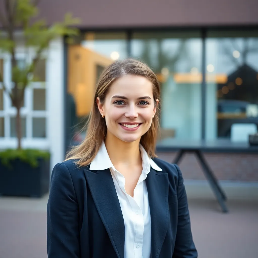 Portret van Sophie de Vries
